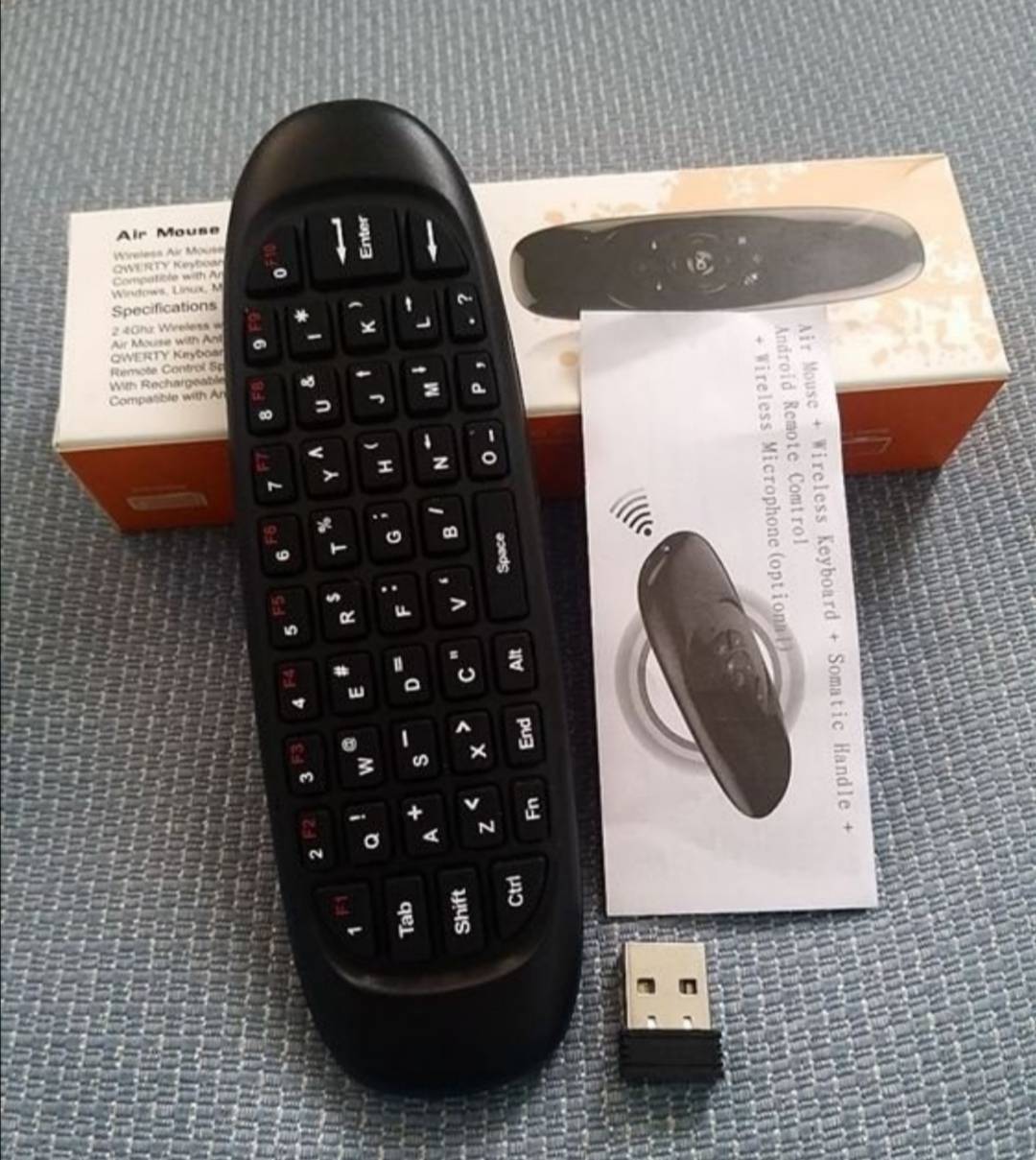 Air Mouse bežični miš, tastatura i daljinski 3 u 1