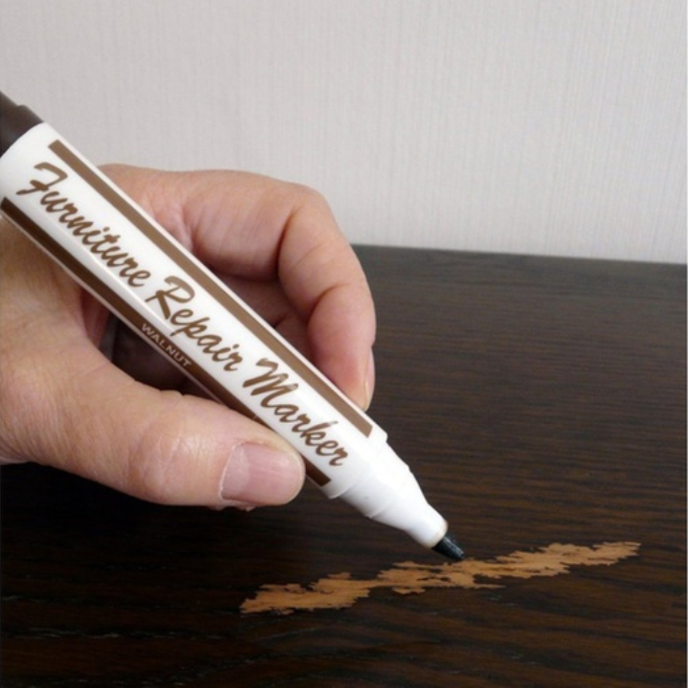 Set markera i voštanih boja za popravku ogrebotina na nameštaju