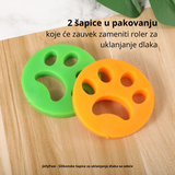 JellyPaw - Silikonske šapice za uklanjanje dlaka sa ode?e i nameštaja (2 komada)