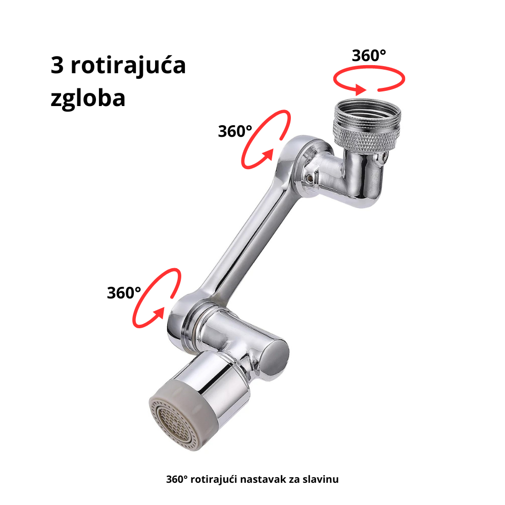 360° rotiraju?i nastavak za slavinu