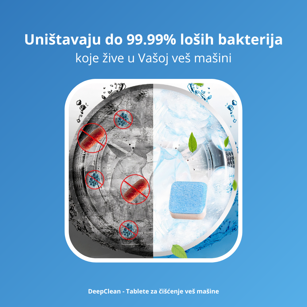 DeepClean - Tablete za ?iš?enje veš mašine