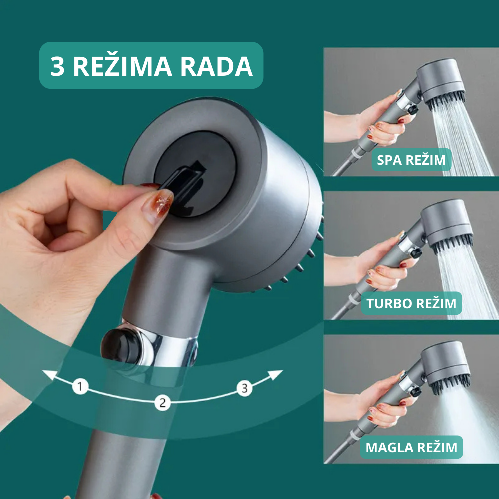 HydroRelax - Podesiva glava tuša