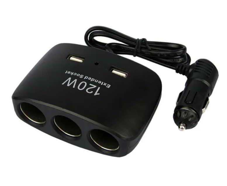 3 Uti?nice za Auto + 2 USB Ulaza - Efikasno Napajanje Tokom Putovanja