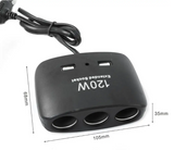 3 Uti?nice za Auto + 2 USB Ulaza - Efikasno Napajanje Tokom Putovanja