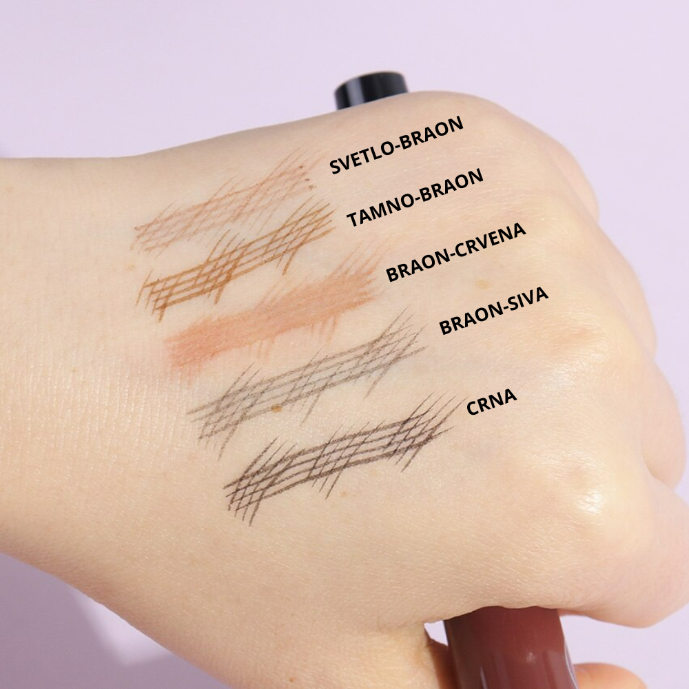 4Brows - ?etvorostruka vodootporna microblading olovka za obrve