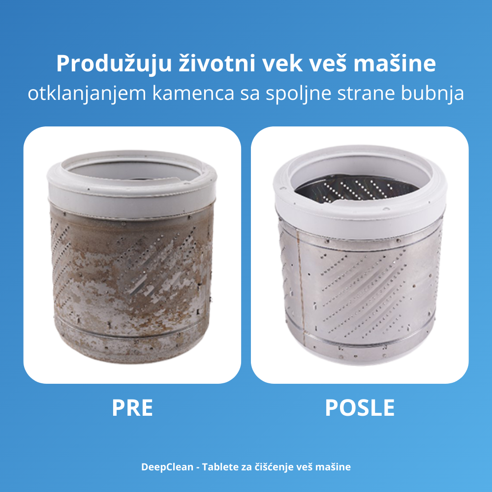 DeepClean - Tablete za ?iš?enje veš mašine