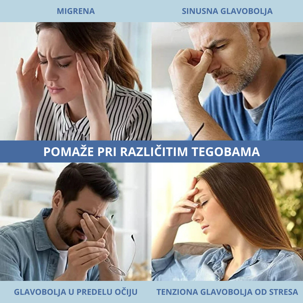 PainAway - Maska za ublažavanje migrene i glavobolje