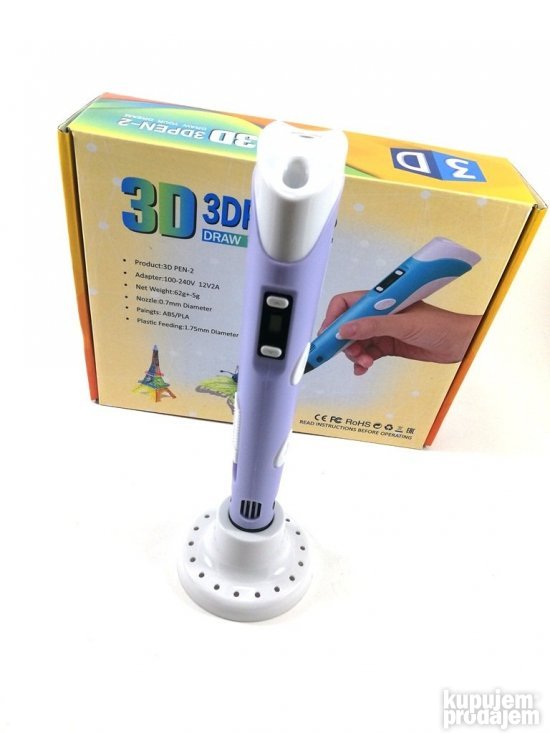 3D olovka za modelovanje ( 3D PEN ) by shop063 | Ali tako