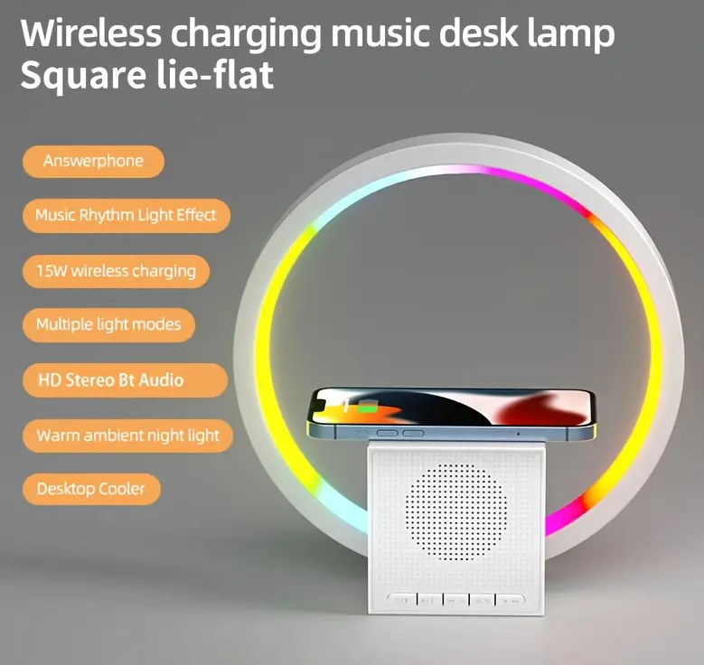 3u1 Lampe, zvučnik i bežični punjač za telefon