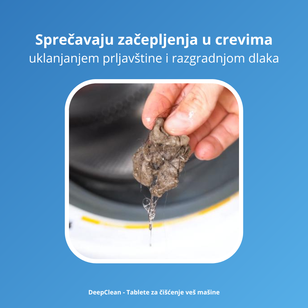 DeepClean - Tablete za ?iš?enje veš mašine