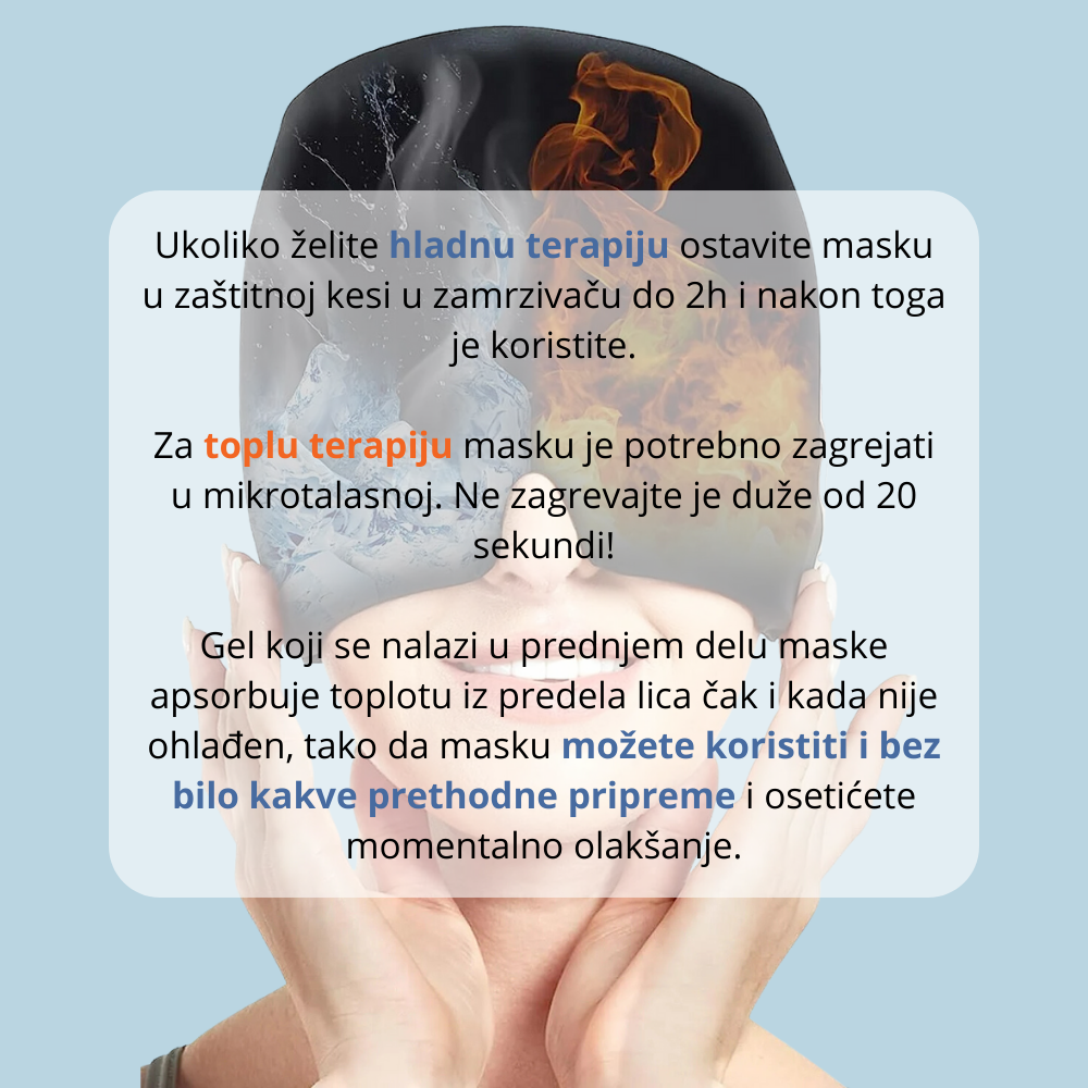 PainAway - Maska za ublažavanje migrene i glavobolje