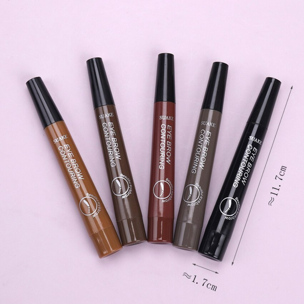 4Brows - ?etvorostruka vodootporna microblading olovka za obrve