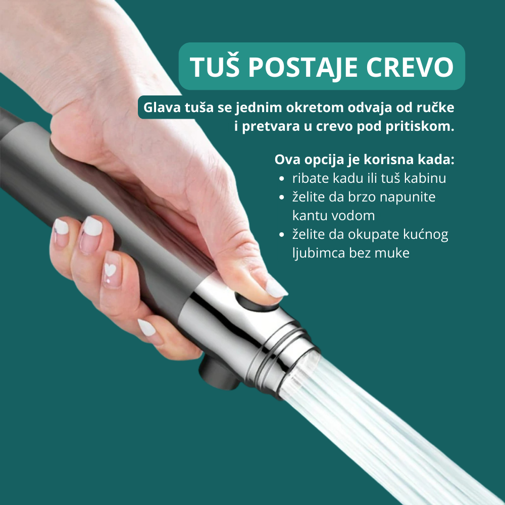 HydroRelax - Podesiva glava tuša