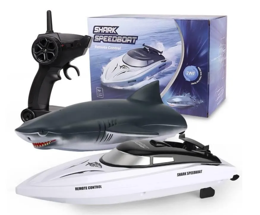 Ajkula Gliser na Daljinsko Upravljanje 2u1