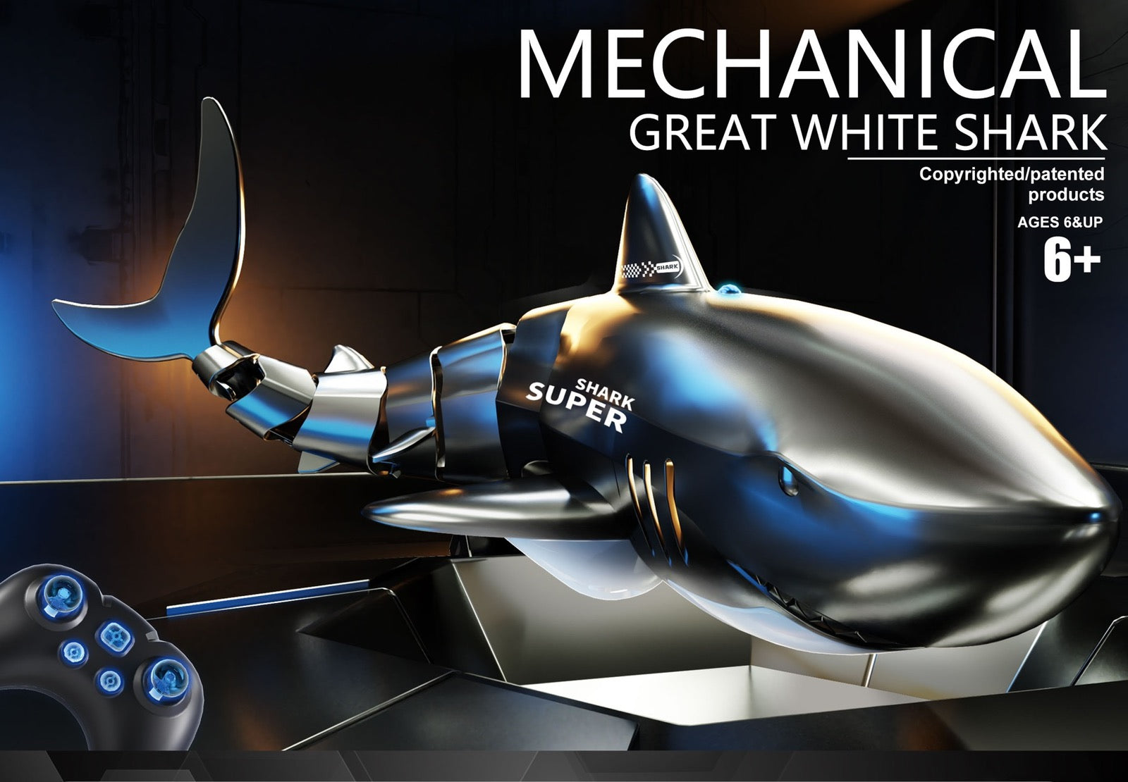 Ajkula za Vodu na Daljinski Upravljač