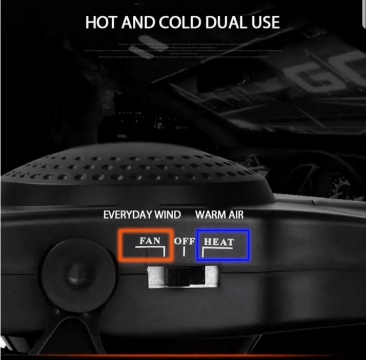 2u1 Grejalica za auto 12v- 150w