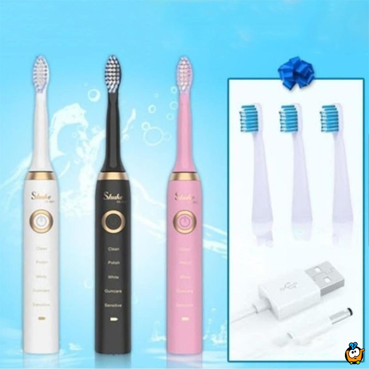 3 U 1 Električna četkica za zube sa dodacima