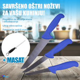 4 u 1 set kuhinjskih noževa + masat