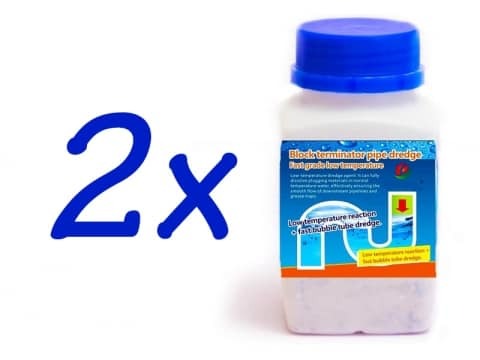 2 bo?ice TERMINATOR PRAHA – SREDSTVO ZA OTPUŠAVANJE ODVODA I WC ŠOLJA (520 GR)