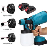 Акумулаторски пиштол за бојање са две батерије