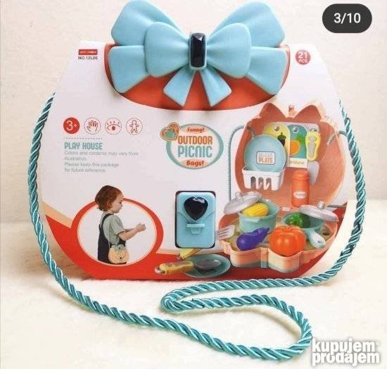 Kuhinski set u koferu za male kuvare