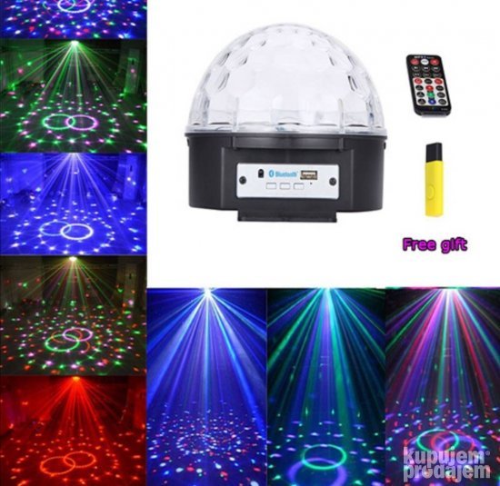 Bluetooth disko kugla