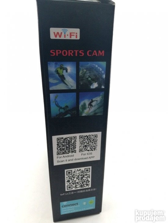 Akciona kamera 4K WIFI Ultra HD