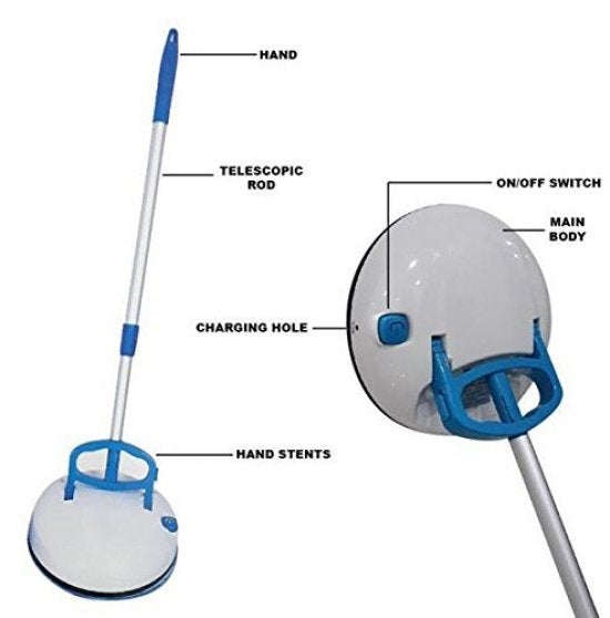 360 ротирајући обрисивач пода са батеријом