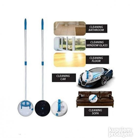 360 ротирајући обрисивач пода са батеријом