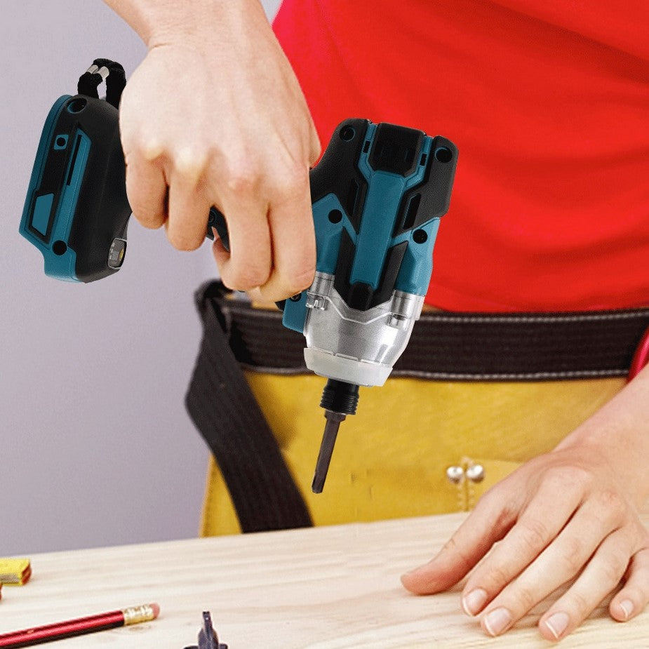 Aku udarni odvijač 128V + 4 gedore