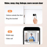 Bežično video zvono za primanje obaveštenja kada neko pritisne zvono.