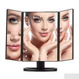 Ogledalo sa LED svetlom i dodirnom kontrolom za šminkanje.