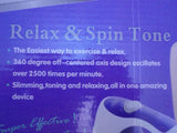 Relax and Spin Tone je ručni masažer sa masažnim nastavcima.