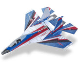 Avion igračka koji se puni preko USB-a.