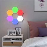 Šestougaoni LED panel za slaganje svetlosnih kompozicija.