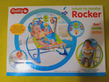 Bebi njihalica u roze boji sa funkcijom umirujućih vibracija.