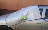 Cerada za automobil dimenzija 145 × 120 cm, predviđena za postavljanje preko šoferke i retrovizora.