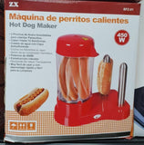 Aparat za hot dog sa posudom koja se rastavlja radi čišćenja.