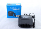 Grejalica i ventilator namenjeni upotrebi u automobilu.