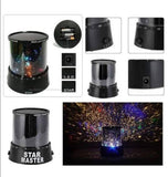 Star Master projektor sa USB kablom uključenim u paket.