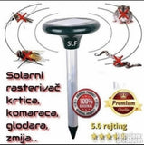 Solarni rasterivač za odvraćanje krtica, miševa, komaraca i gmizavaca.
