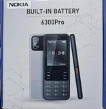 Na slici je prikazan mobilni telefon Nokia 6300 Pro sa dual SIM funkcijom.