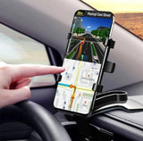 Na slici je auto držač namenjen postavljanju mobilnog telefona u vozilu.