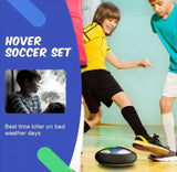 Lopta Hover Ball prikazana je kao igračka koja lebdi iznad površine.