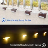Solarna LED svetiljka za ambijentalno osvetljenje oko kuće.
