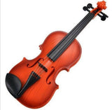 Prikazana je violina od drveta namenjena mlađim muzičarima.