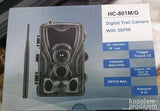 Prikazana je Huntcam HC-801 M/G, kamera namenjena praćenju terena.