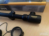 Detalj optike Bushnell sa podešavanjem uvećanja od 3 do 9 puta.