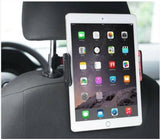 Držač za telefon ili tablet namenjen pričvršćivanju uz naslon za glavu u automobilu.