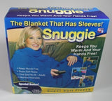 Snuggie ćebe sa rukavima namenjeno je opuštanju kod kuće.